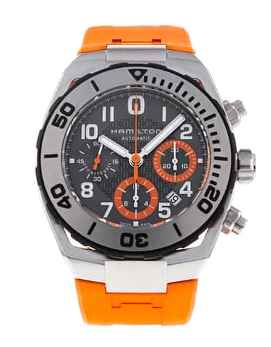 Pre Owned Hamilton Khaki Navy H78716983 Watch Watchfinder Co